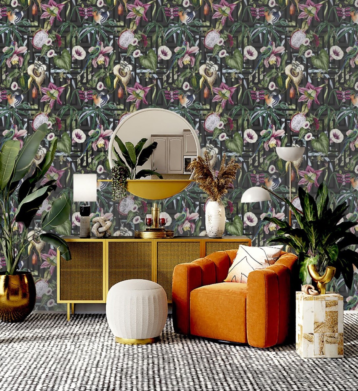 Paul Moneypenny teams up with The Range to give wallpapers a tropical makeover for Spring/Summer 2022